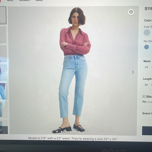 Levi’s Wedgie Jeans, Size 25 - Picture 4 of 4